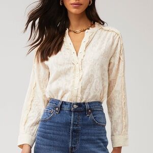 Cleobella Freya Cream Blouse